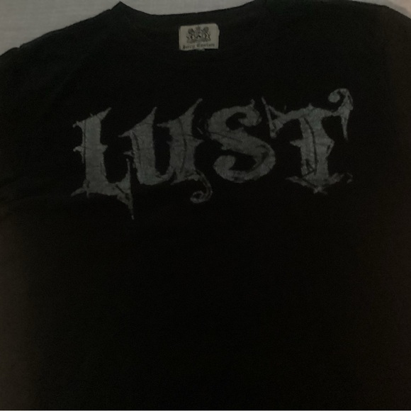 RARE Juicy Couture “Lust” T-shirt - Picture 2 of 6